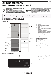 Manual Indesit LR9 S2Q F X B Combina frigorifica