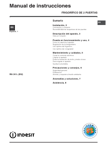 Manual de uso Indesit RA 24 L (EU) (0) Frigorífico combinado