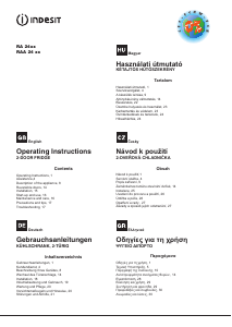 Bedienungsanleitung Indesit RAA 24 N (EU) Kühl-gefrierkombination