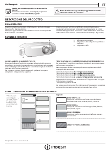 Manuale Indesit S 12 A1 D/I Frigorifero-congelatore