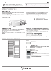 Manual Indesit T 16 A1 D S/I 1 Fridge-Freezer