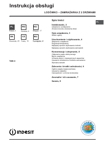 Használati útmutató Indesit TAN 2 Hűtő és fagyasztó