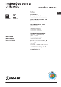 Manual Indesit TAN 5 FNF D Combina frigorifica