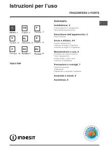 Manual Indesit TAN 6 FNF Combina frigorifica