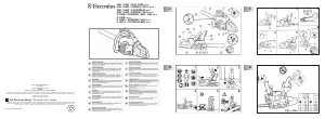 Bruksanvisning Electrolux EUROMAC S42 Kedjesåg