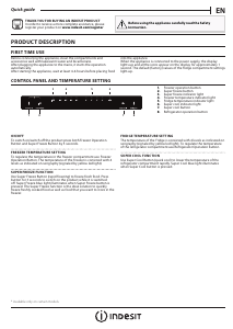 Manual Indesit XIT9 T3U X Fridge-Freezer