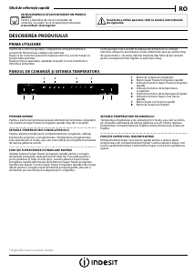 Manual Indesit XIT9 T3U X Combina frigorifica