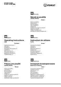 Manual Indesit IP 640 S (IX) (EE) Hob