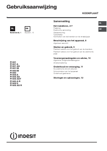 Bedienungsanleitung Indesit PI 640 S(IX) Kochfeld