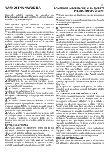 Priročnik Indesit RI 360 C Grelna plošča