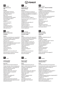 Manual Indesit VIA 630 S C Placa