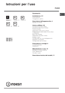 Mode d’emploi Indesit VIC 641 B Table de cuisson