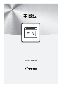 Mode d’emploi Indesit MWI 125 GX UK Micro-onde