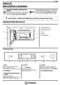 Brugsanvisning Indesit MWI 3211 IX Mikroovn