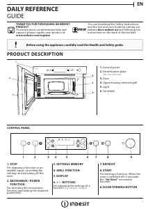 Handleiding Indesit MWI 3213 IX UK Magnetron