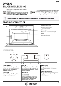 Brugsanvisning Indesit MWI 3343 IX Mikroovn