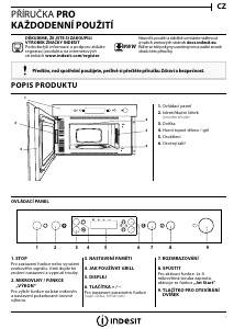 Manuál Indesit MWI 5213 IX Mikrovlnná trouba