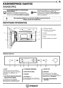 Εγχειρίδιο Indesit MWI 5213 IX Φούρνος μικροκυμάτων