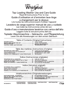 كتيب ويرلبول 3LWTW4815FW غسالة ملابس