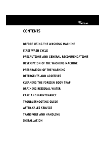 Handleiding Whirlpool AWA 5018 Wasmachine