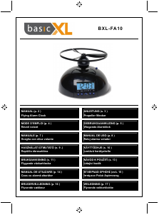 Manual de uso BasicXL BXL-FA10 Radiodespertador