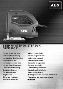 Handleiding AEG STEP 75 Decoupeerzaag