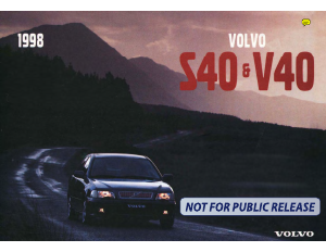 Instrukcja Volvo S40 (1998)