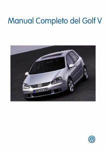 Manual de uso Volkswagen Golf (2006)
