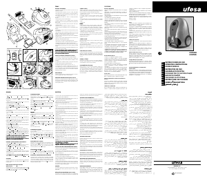 Bedienungsanleitung Ufesa AC4416 Staubsauger