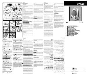 Manual Ufesa AT9017 Aspirator