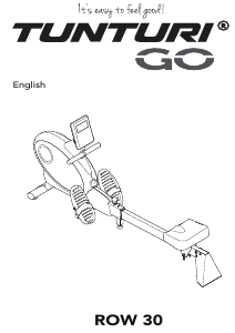 Manual Tunturi Row 30 Rowing Machine