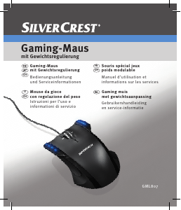 Bedienungsanleitung SilverCrest GML807 Maus