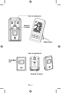 Instrukcja Sencor SWS 125 Stacja pogodowa