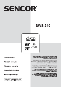 Instrukcja Sencor SWS 240 OR Stacja pogodowa