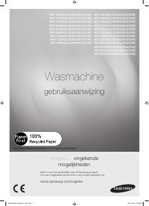 Handleiding Samsung WF1604YKE EcoBubble Wasmachine