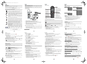 Instrukcja Sagemcom D14T Telefon bezprzewodowy