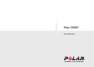 Bedienungsanleitung Polar CS100 Fahrradcomputer