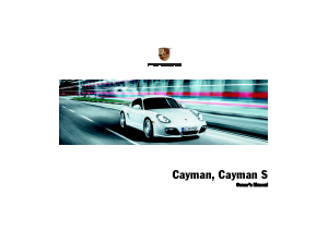 Handleiding Porsche Cayman (2009)