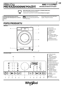 Manuál Whirlpool AWG 1112 S/PRO Pračka