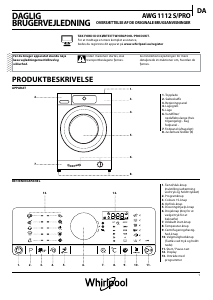 Brugsanvisning Whirlpool AWG 1112 S/PRO Vaskemaskine