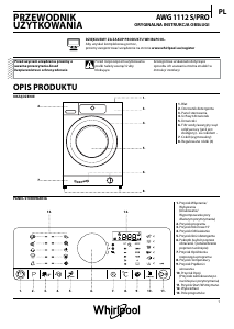 Instrukcja Whirlpool AWG 1112/PRO UK Pralka