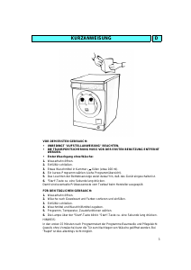 Bedienungsanleitung Whirlpool AWM 021 Waschmaschine