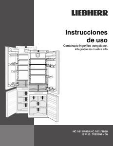 Manual de uso Liebherr HC 1001 Frigorífico combinado