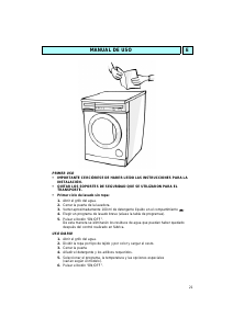 Manual de uso Whirlpool AWM 235/3 Lavadora