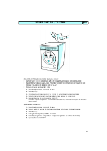 Manual Whirlpool AWM 245/3 Mașină de spălat