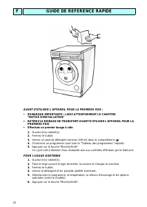 Mode d’emploi Whirlpool AWM 250/3 Lave-linge