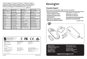 Használati útmutató Kensington 72425 Expert Bemutatóvezérlő