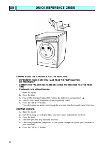 Manual Whirlpool AWM 310/A Washing Machine