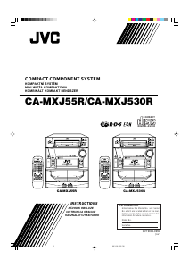 Handleiding JVC CA-MXJ530R Stereoset