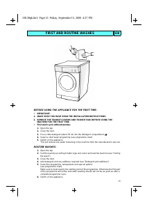 Handleiding Whirlpool AWM 467 Wasmachine